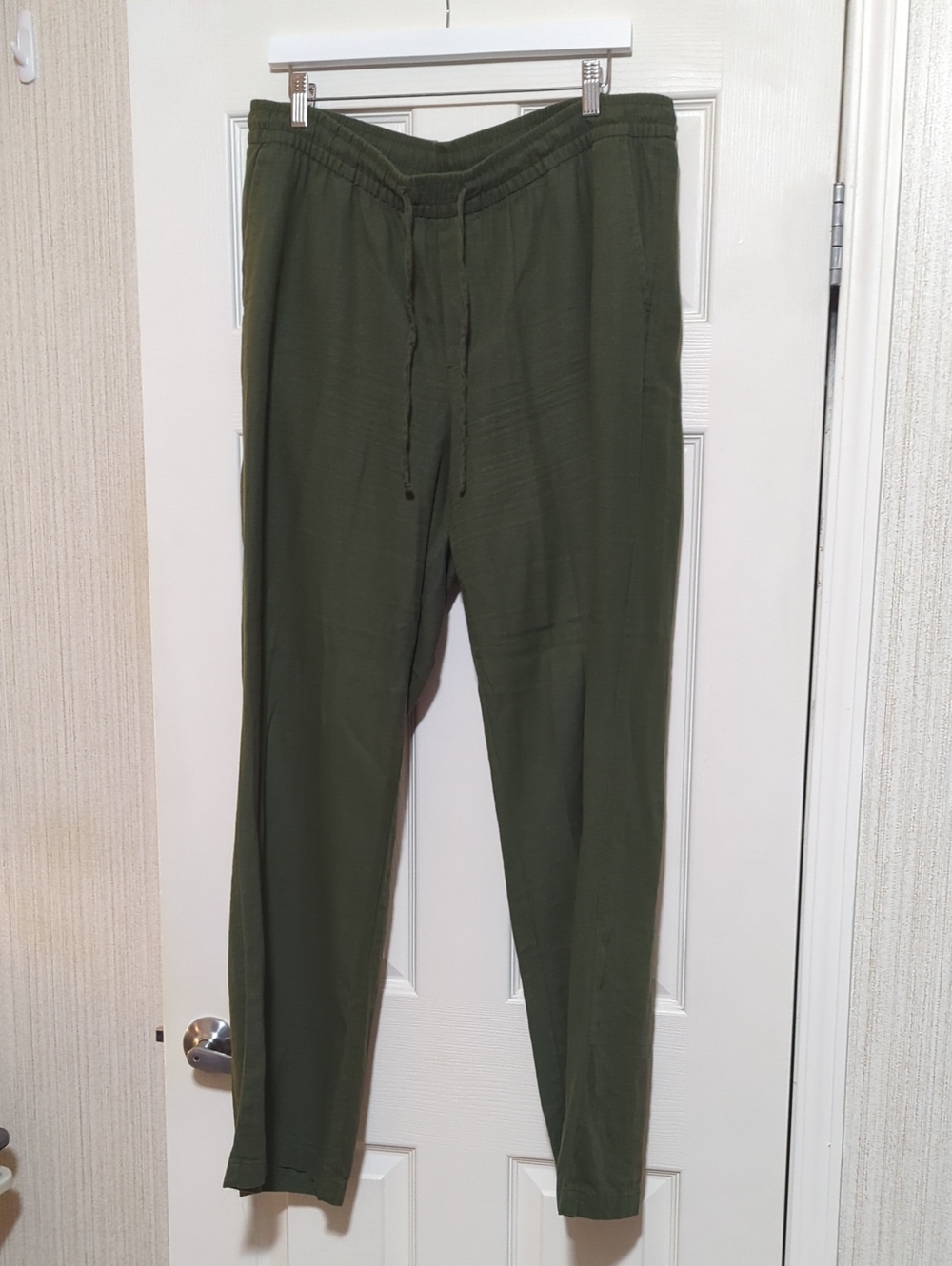 Old Navy Women's Large Tall Olive Drawstring Jogger Pants
